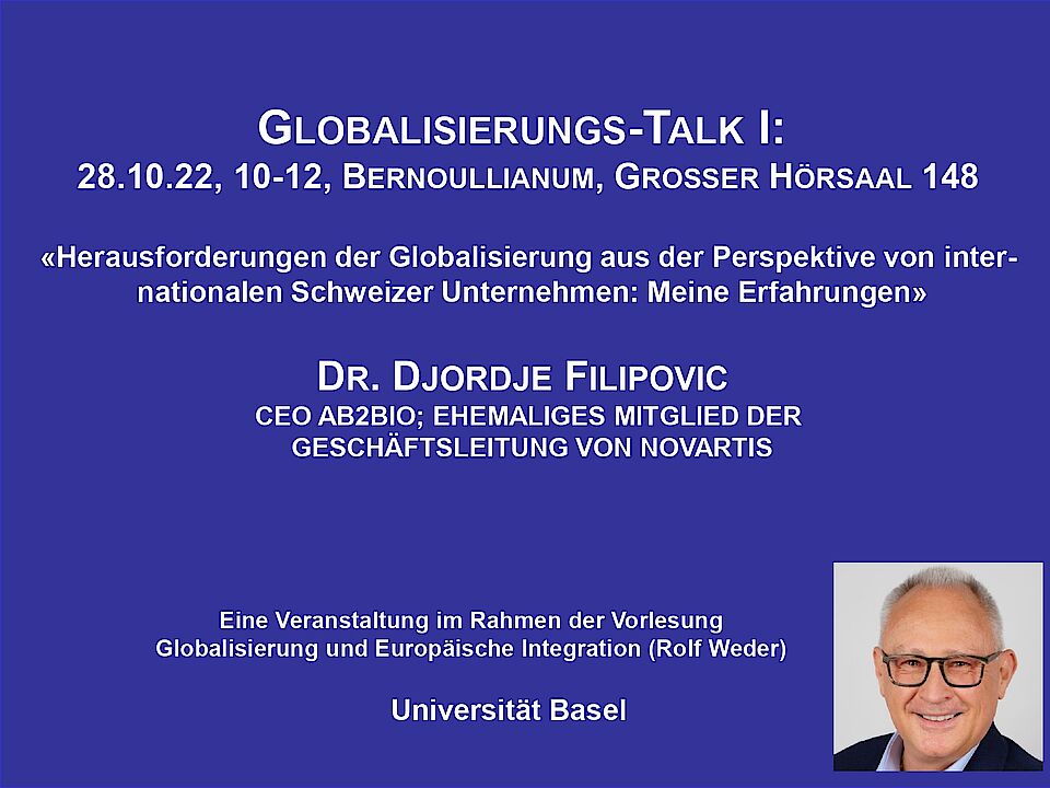 Globalisierungs-Talk I