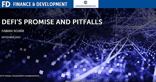 Prof. Dr. Fabian Schär published in Finance and Development