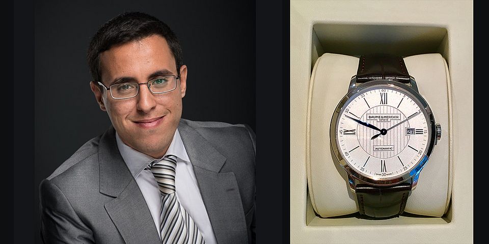 Baume & Mercier Doktoratspreis an Mohammed Ait Lahcen