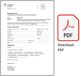 Application form